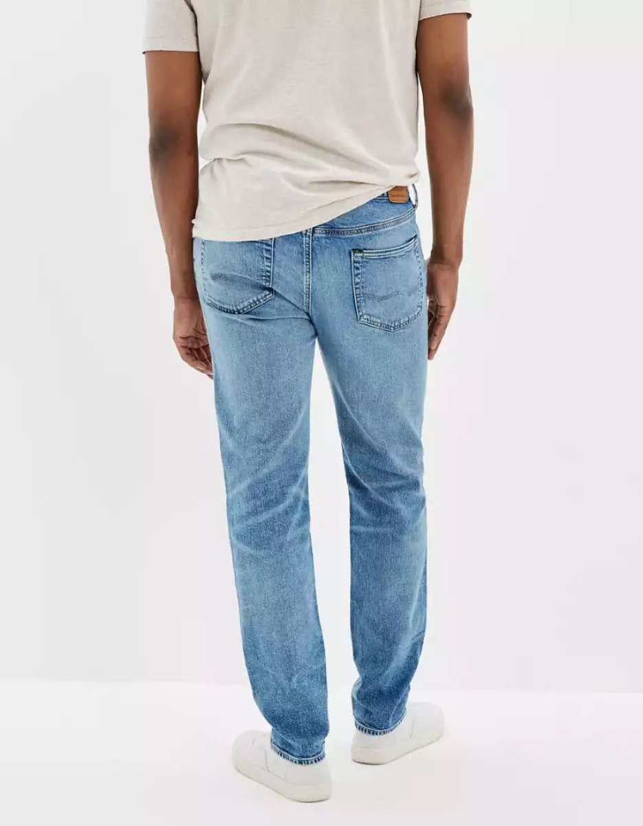 Jean American Eagle AE Flex Athlétiques Droit Multicolore Homme | NKP-06207637